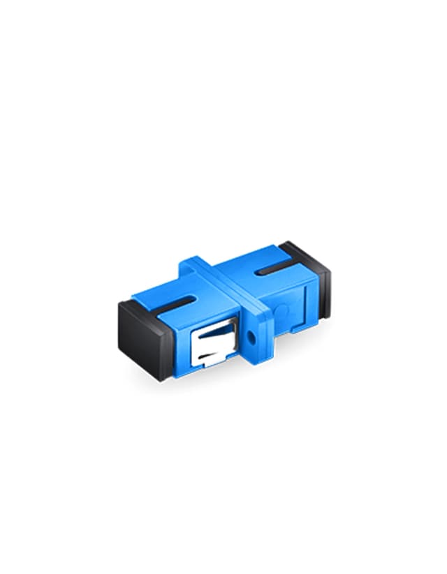 SC to SC Duplex Singlemode Adapter with Flange, UPC