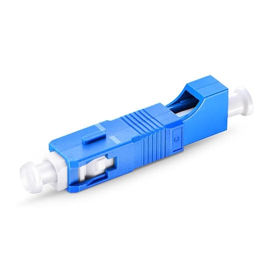 LC Female to SC Male Simplex Single Mode Fiber Optic Adapter/Mating Sleeve