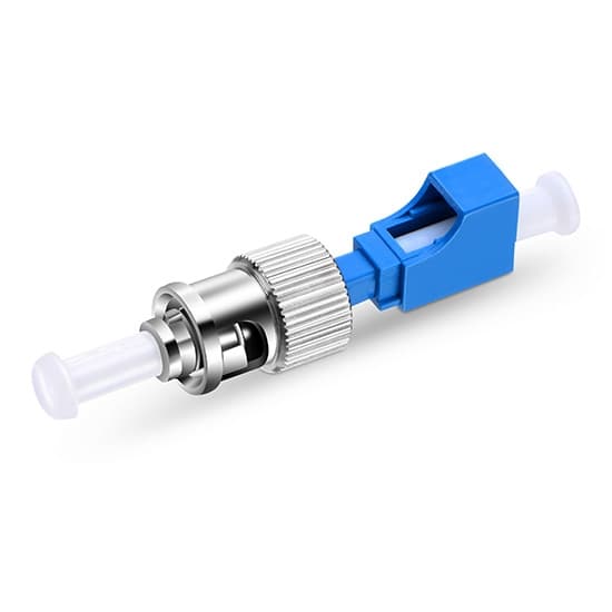 LC Female to ST Male Simplex Single Mode Fiber Optic Adapter/Mating Sleeve