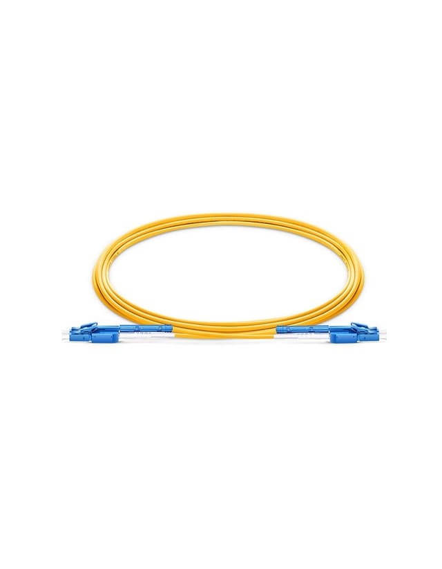LC UPC Uniboot with Push Pull Tabs OS2 PVC BIF Patch Cable