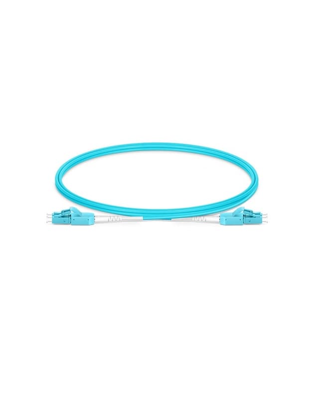 LC UPC Uniboot OM4 PVC BIF Patch Cable, 1m