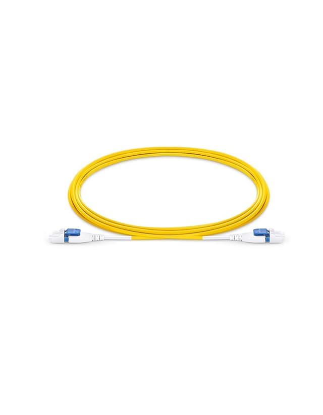 Customized LC Uniboot Duplex 0.2dB IL BIF Patch Cable, OS2