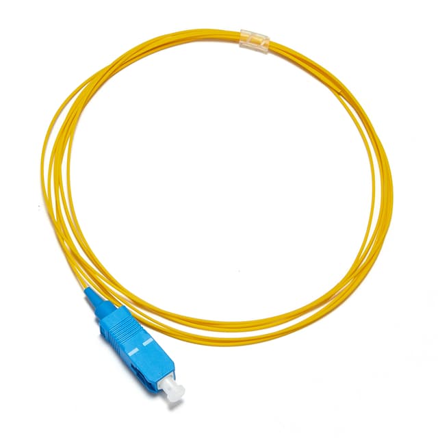 SC UPC Simplex OS2 PVC 0.9mm Pigtail, 1m