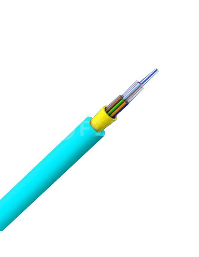 24 Fibers Multimode 50/125 OM4, Riser, Non-unitized Tight-Buffered Distribution Indoor Cable GJPFJV, 0.9km