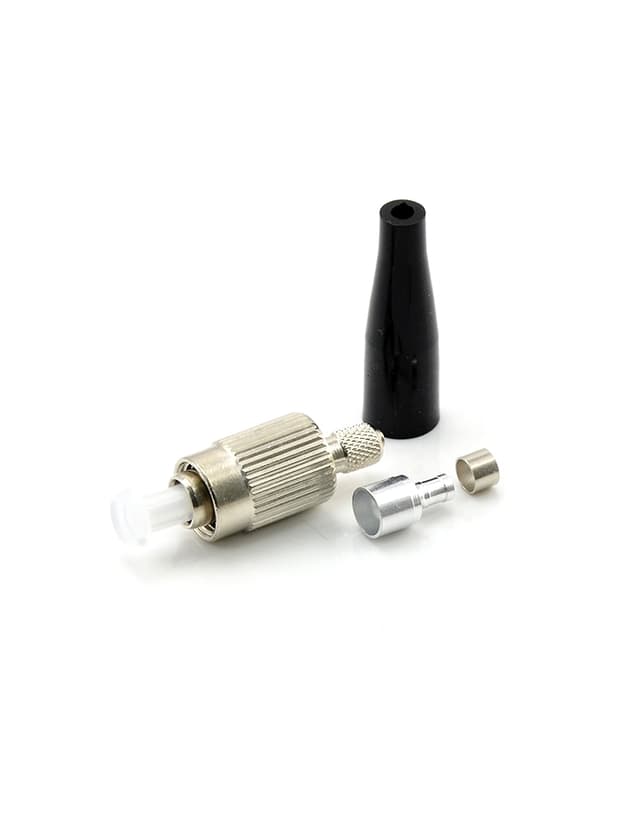 Customized FC Boot Size Singlemode/Multimode Fiber Optic Connector
