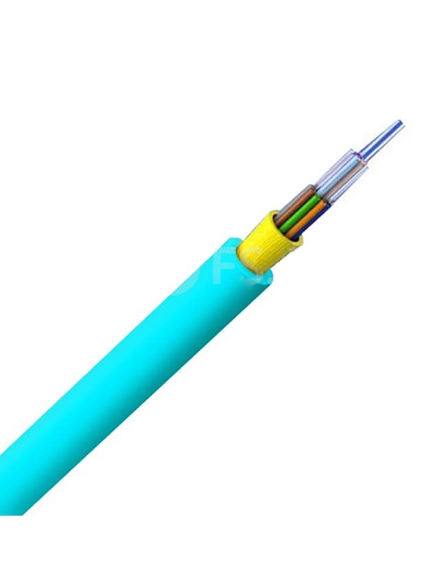 4-24 Fibers, Riser, FRP Strength Member, Non-unitized, Tight-Buffered Distribution Indoor Fiber Optical Cable GJPFJV