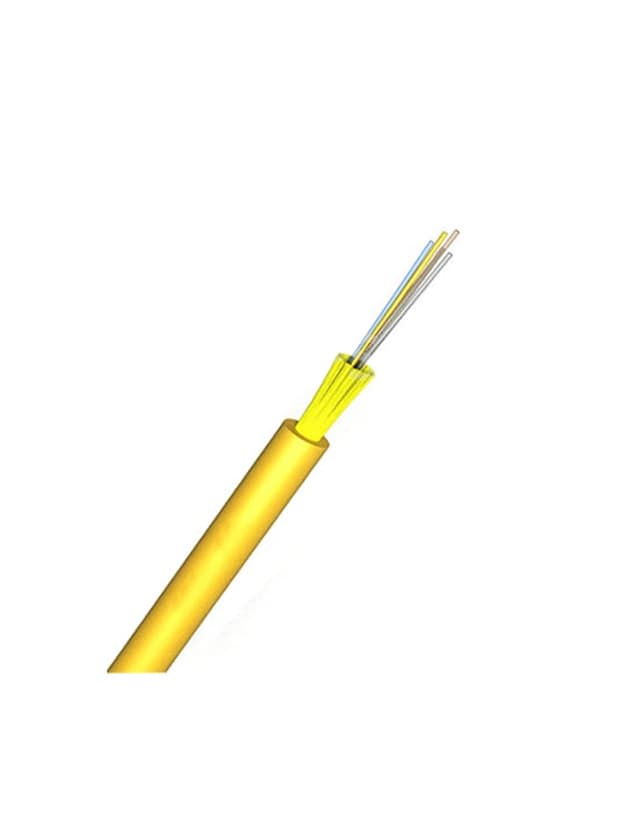 Singlemode 9/125 OS2, LSZH, Non-Armored, Glass Yarn Strength Member, Tight-Buffered Indoor/Outdoor Cable, 4 Fibers