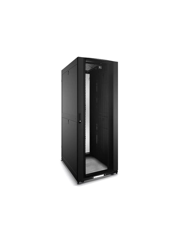 42U GR800-Series Black Network &amp; Server Cabinet 800x1170mm with 2 Pre-installed Cable Managers and PDU Brackets