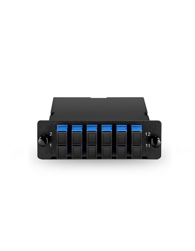 MTP-12 to 6x SC Duplex, Type A, 12 Fibers OS2 Single Mode FHD MTP/MPO Cassette