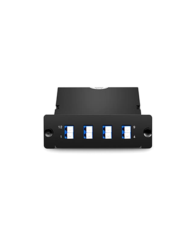 MTP-8 to 4x LC Duplex, 8 Fibers OS2 Single Mode FHD MTP/MPO Cassette, 40G/100G to 10G/25G