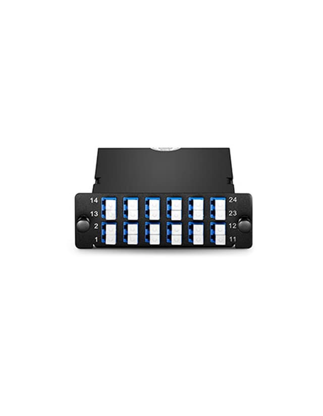 Customized MTP MPO to LC/SC OS2 Single Mode FHD Fiber Optic Plug-N-Play Cassette