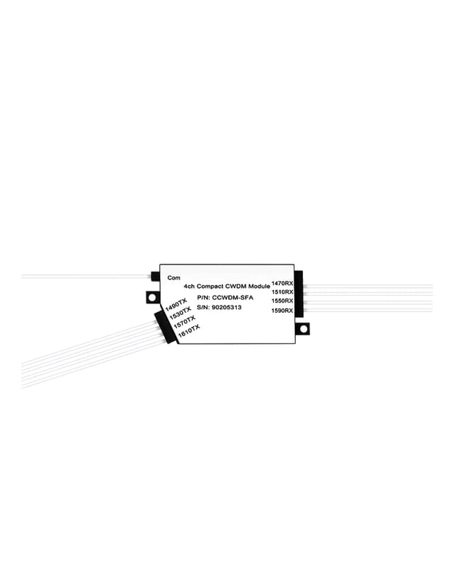 Single Fiber CCWDM Mux Demux, Side-A