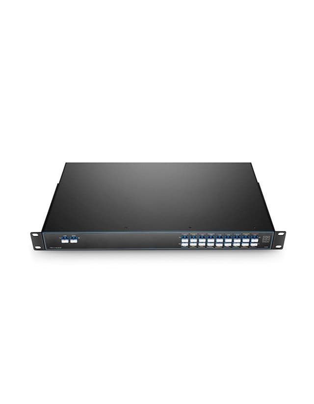 18ch CWDM Mux Demux, Dual Fiber, Monitor Port, 1270-1610