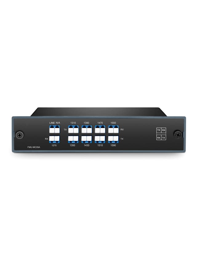 9ch CWDM Mux Demux, Single Fiber, 1270-1590