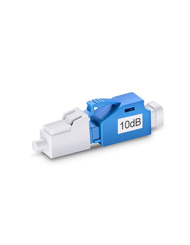 Customized LC Fixed Fiber Optic Attenuator, SM/MM, Male-Female, 1~25dB Optional