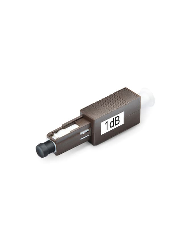 Customized MU/UPC Single Mode Fixed Fiber Optic Attenuator, Male-Female, 1~25dB Optional