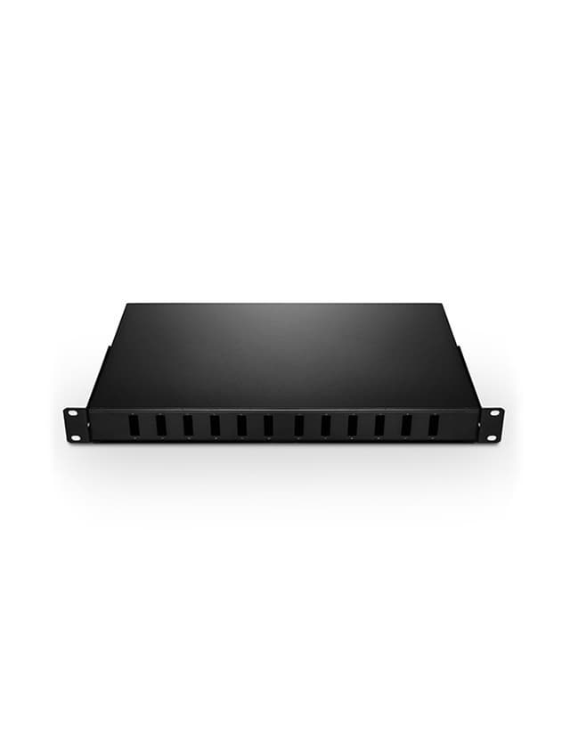 Customized 6-48 Ports Sliding Rack Mounted Fiber Optic Terminal Box as Distribution Box Without Pigtails and Adapters