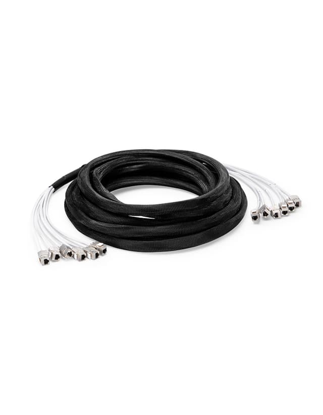 Cat6a SFTP LSZH Pre-Terminated Copper Trunk Cable, 3m