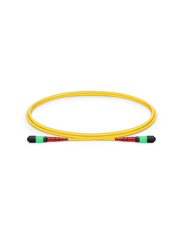 MTP to MTP Female, OS2 OFNP Type A, 24 Fibers Elite Trunk Cable, 1m