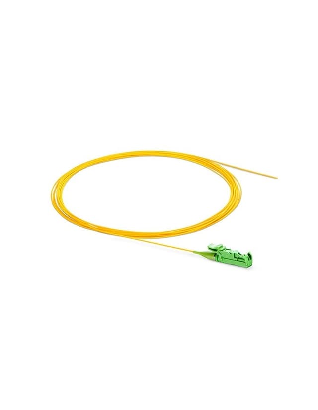 LSH APC Simplex OS2 PVC 0.9mm Pigtail, 1m
