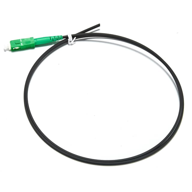 Customized LC/SC/FC/ST/LSH Simplex OS2 Single Mode Armored 3.0mm Fiber Optic Pigtail