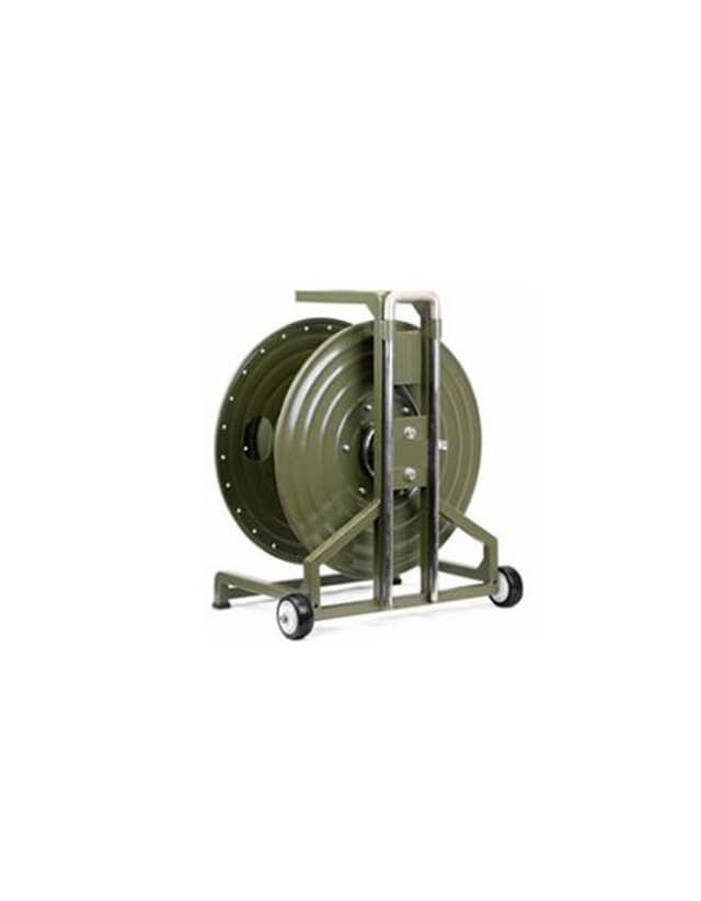500 Meter Portable Field Deployable Tactical Fiber Optic Cable Reel