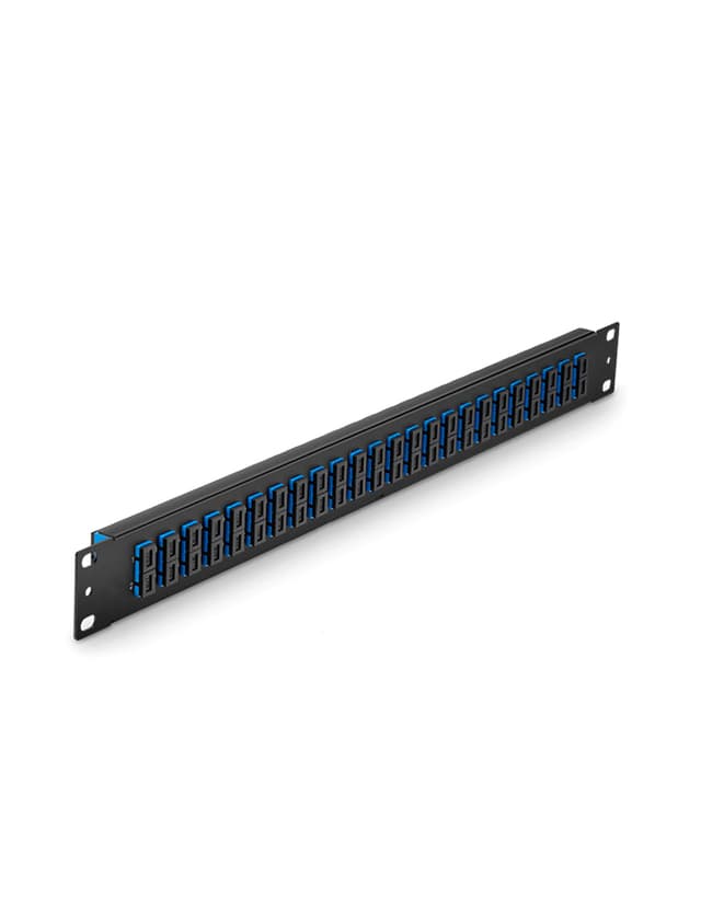24x SC Duplex, 48 Fibers OS2 Single Mode FHU 1U 19'' Fiber Patch Panel