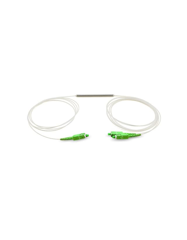 Customized 1x2 Multimode Steel Tube FBT Couplers Splitters, Unconnectorized/LC/SC/ST/FC