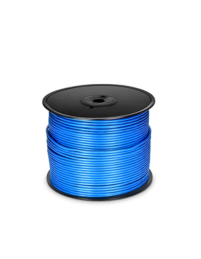 1000ft (305m) Cat6 Unshielded (UTP) Solid PVC CMR Blue Bulk Ethernet Cable