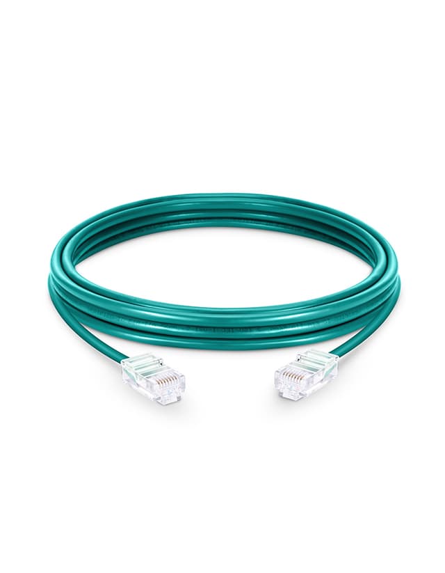 Cat5e Non-booted Unshielded (UTP) PVC Yellow Patch Cable, 3.3ft