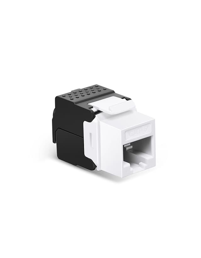 Cat6 RJ45 (8P8C) Unshielded Toolless Keystone Jack Module