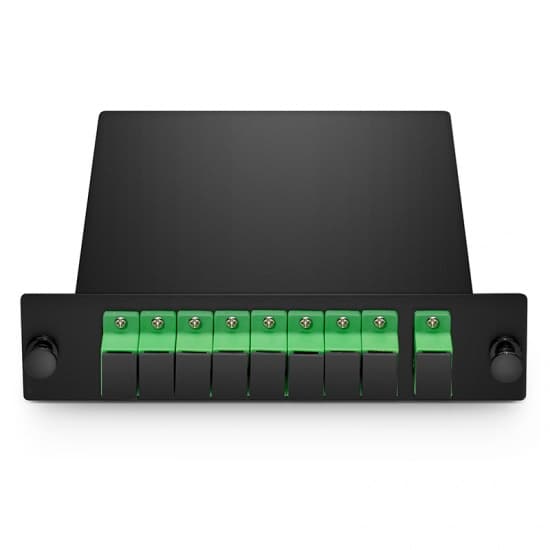 1x8 PLC Fiber Splitter, Standard LGX Cassette, SC/APC, Singlemode