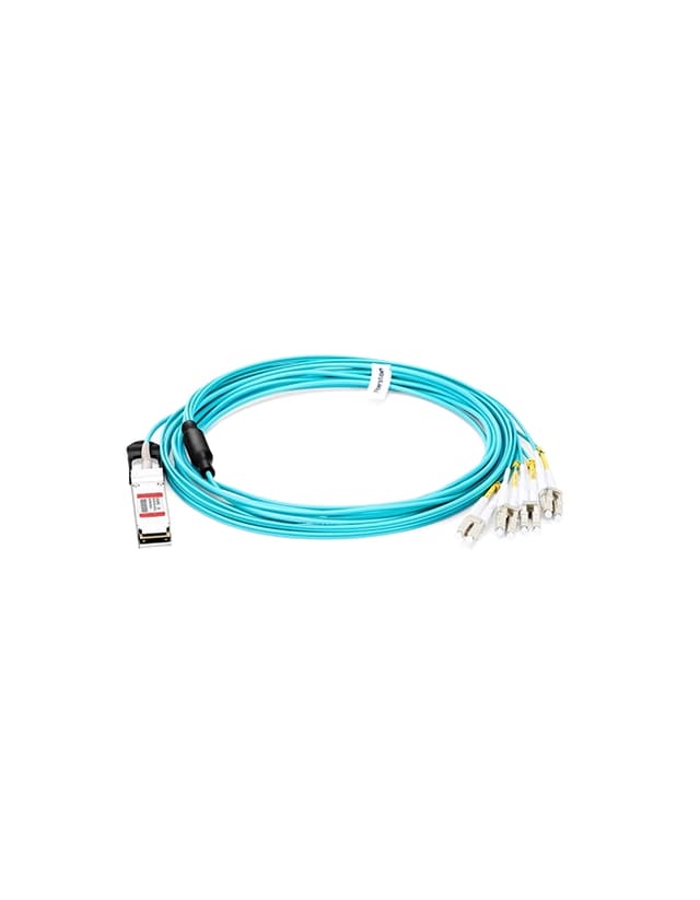 40G QSFP+ to 4 Duplex LC Active Optical Cable