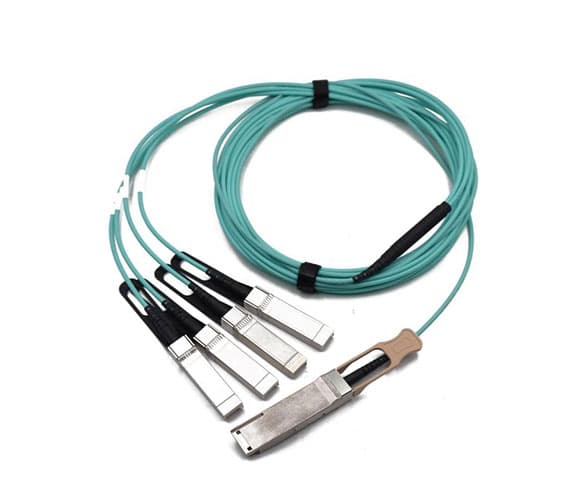 100G QSFP28 to 4x25G SFP28 Active Optical Cable